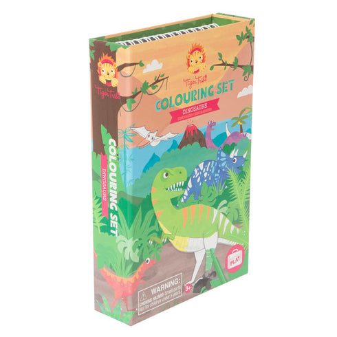 TIGER TRIBE - Colouring Set - Dinosaurs